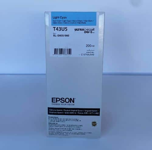 Epson D800 T43U5 Light Ciano Epson D800 T43U5 Light Ciano